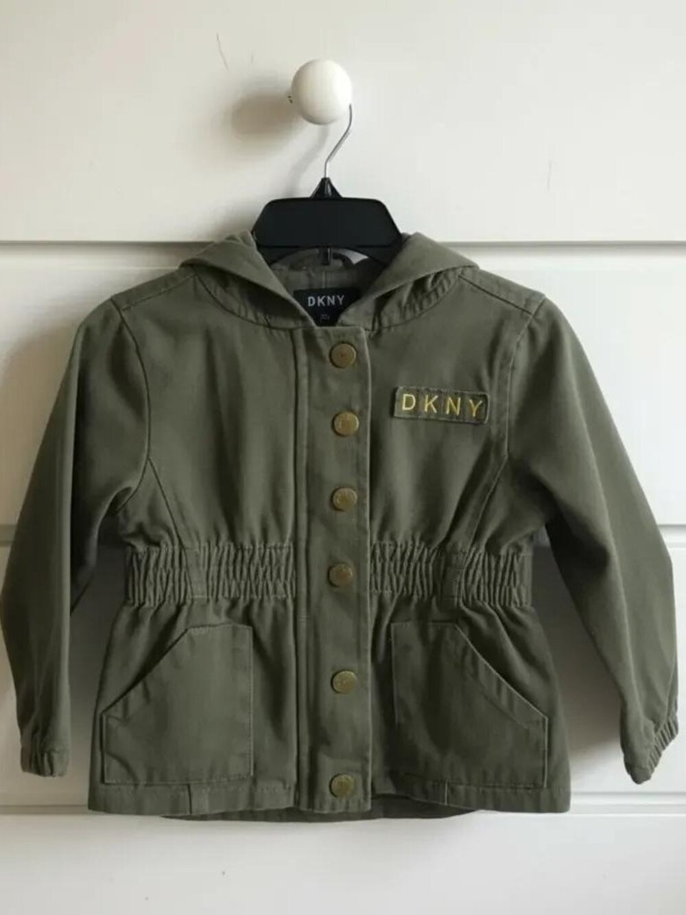 DKNY Stylish Hooded Jacket 12 Months